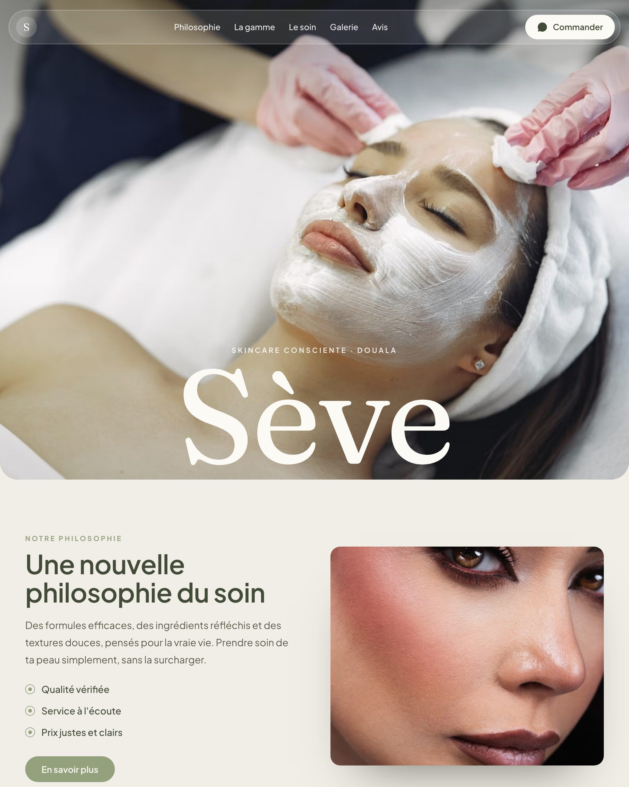 Aperçu du modèle Sage